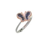 Δαχτυλίδι Χρυσό Πεταλούδα Από την Facad'oro